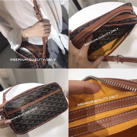 goyard camera bag review|goyard bag price original.